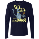 T-Shirts Midnight Navy / Small The Button Friends Men's Premium Long Sleeve