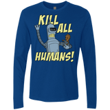 T-Shirts Royal / Small The Button Friends Men's Premium Long Sleeve