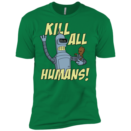 T-Shirts Kelly Green / X-Small The Button Friends Men's Premium T-Shirt