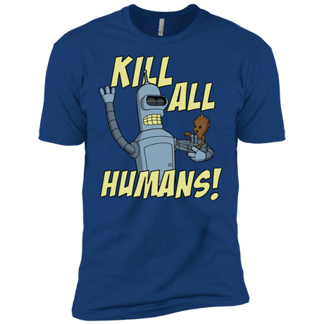 T-Shirts Royal / X-Small The Button Friends Men's Premium T-Shirt