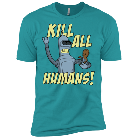 T-Shirts Tahiti Blue / X-Small The Button Friends Men's Premium T-Shirt