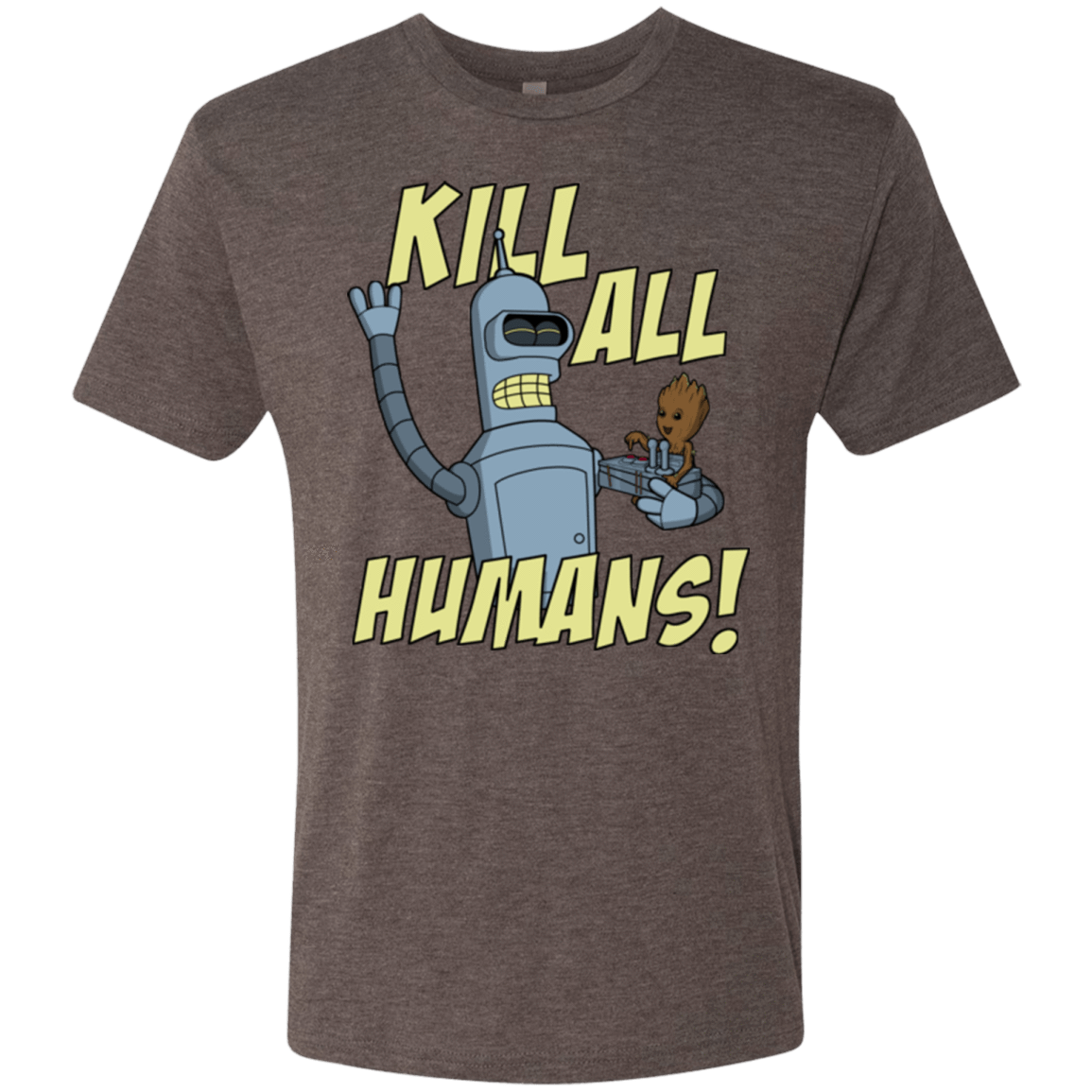 T-Shirts Macchiato / Small The Button Friends Men's Triblend T-Shirt