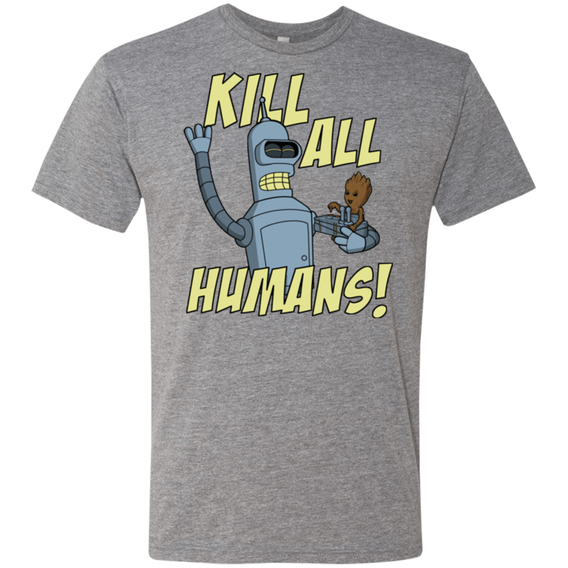 T-Shirts Premium Heather / Small The Button Friends Men's Triblend T-Shirt