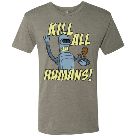 T-Shirts Venetian Grey / Small The Button Friends Men's Triblend T-Shirt