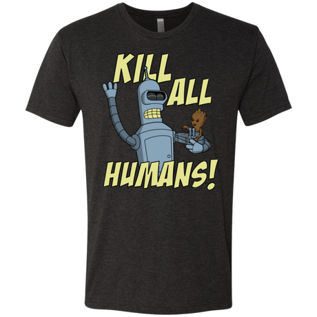 T-Shirts Vintage Black / Small The Button Friends Men's Triblend T-Shirt