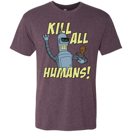 T-Shirts Vintage Purple / Small The Button Friends Men's Triblend T-Shirt