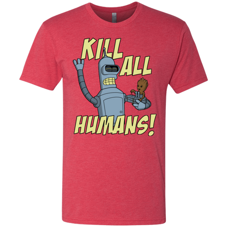 T-Shirts Vintage Red / Small The Button Friends Men's Triblend T-Shirt