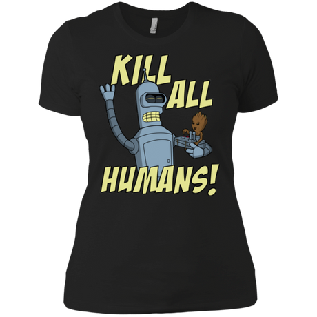 T-Shirts Black / X-Small The Button Friends Women's Premium T-Shirt