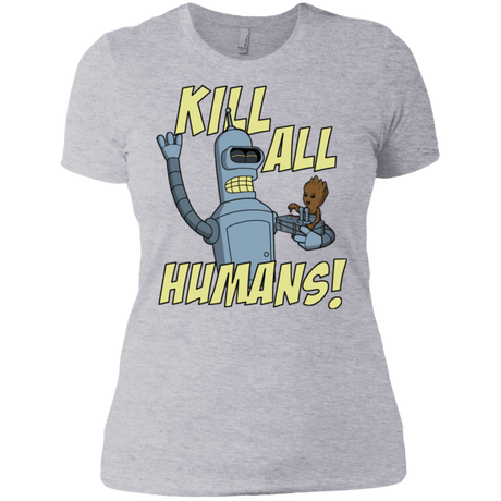 T-Shirts Heather Grey / X-Small The Button Friends Women's Premium T-Shirt