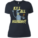 T-Shirts Indigo / X-Small The Button Friends Women's Premium T-Shirt