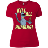 T-Shirts Red / X-Small The Button Friends Women's Premium T-Shirt