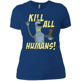 T-Shirts Royal / X-Small The Button Friends Women's Premium T-Shirt