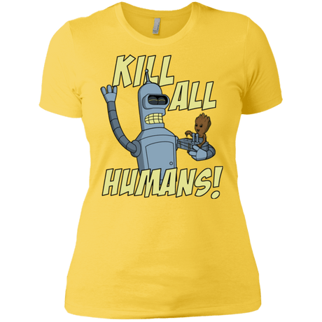 T-Shirts Vibrant Yellow / X-Small The Button Friends Women's Premium T-Shirt