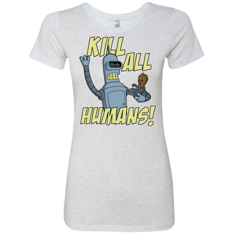 T-Shirts Heather White / Small The Button Friends Women's Triblend T-Shirt