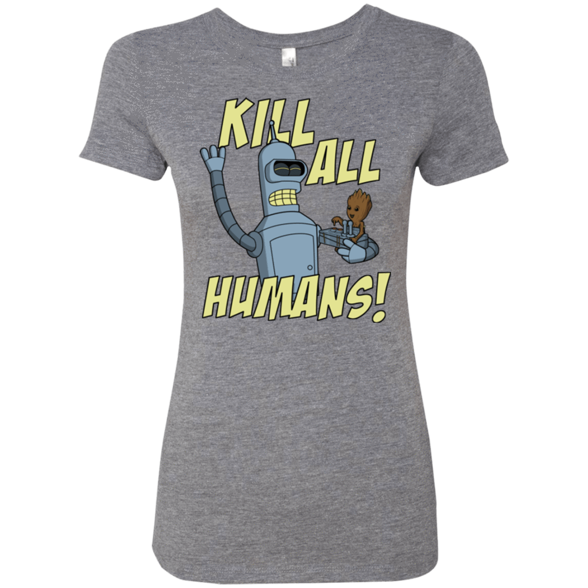 T-Shirts Premium Heather / Small The Button Friends Women's Triblend T-Shirt