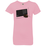 T-Shirts Light Pink / YXS The Cake is a Lie Girls Premium T-Shirt