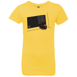 T-Shirts Vibrant Yellow / YXS The Cake is a Lie Girls Premium T-Shirt