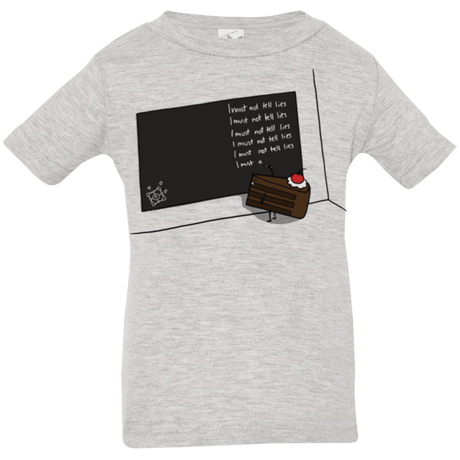 T-Shirts Heather / 6 Months The Cake is a Lie Infant Premium T-Shirt