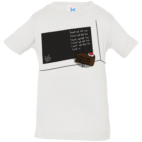 T-Shirts White / 6 Months The Cake is a Lie Infant Premium T-Shirt