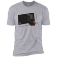 T-Shirts Heather Grey / X-Small The Cake is a Lie Men's Premium T-Shirt