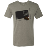 T-Shirts Venetian Grey / Small The Cake is a Lie Men's Triblend T-Shirt
