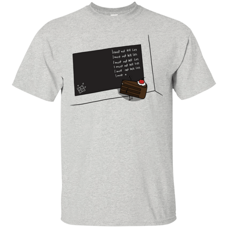 T-Shirts Ash / Small The Cake is a Lie T-Shirt