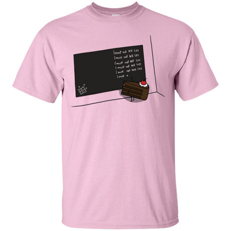T-Shirts Light Pink / Small The Cake is a Lie T-Shirt