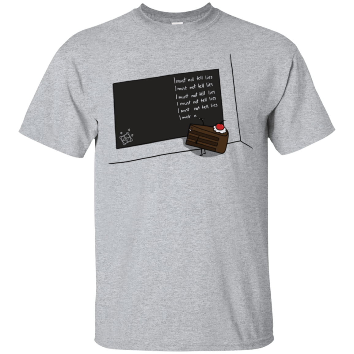 T-Shirts Sport Grey / Small The Cake is a Lie T-Shirt