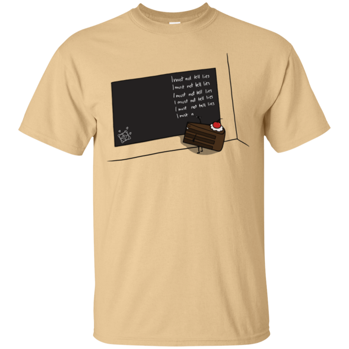 T-Shirts Vegas Gold / Small The Cake is a Lie T-Shirt