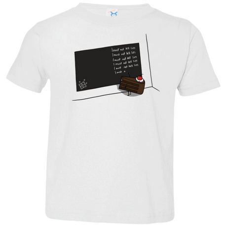 T-Shirts White / 2T The Cake is a Lie Toddler Premium T-Shirt