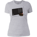 T-Shirts Heather Grey / X-Small The Cake is a Lie Women's Premium T-Shirt