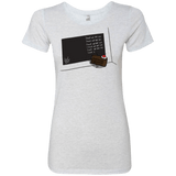 T-Shirts Heather White / Small The Cake is a Lie Women's Triblend T-Shirt