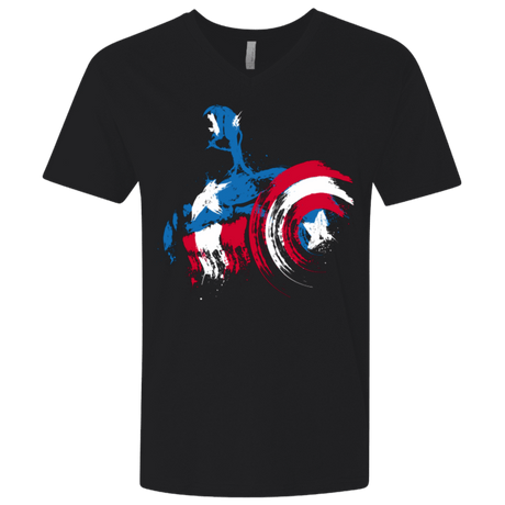 T-Shirts Black / X-Small The Captain is Coming Men's Premium V-Neck