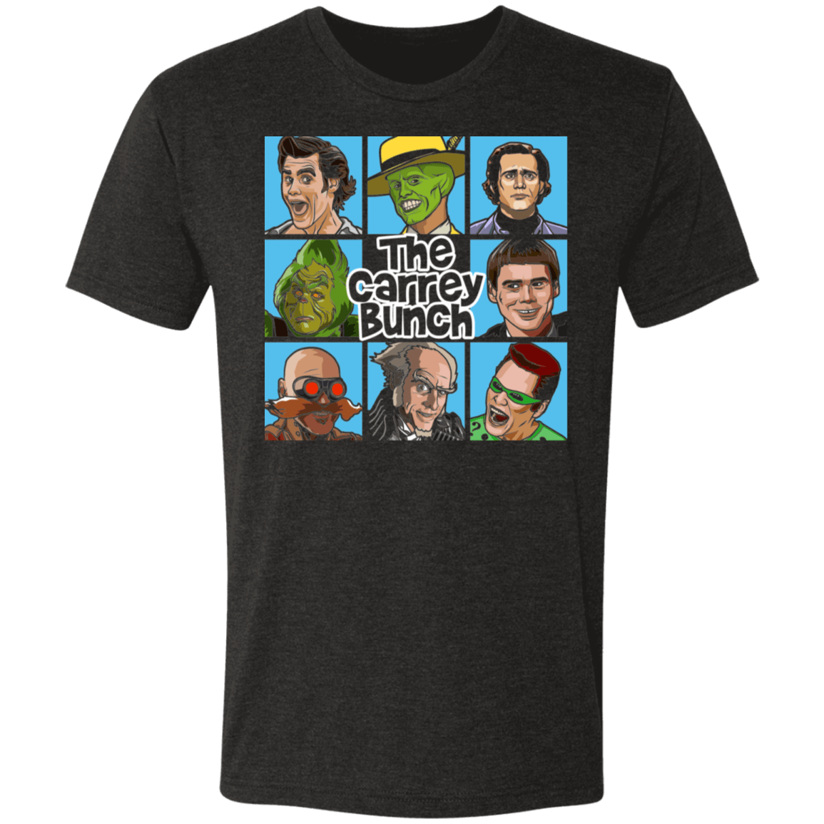T-Shirts Vintage Black / S The Carrey Bunch Men's Triblend T-Shirt