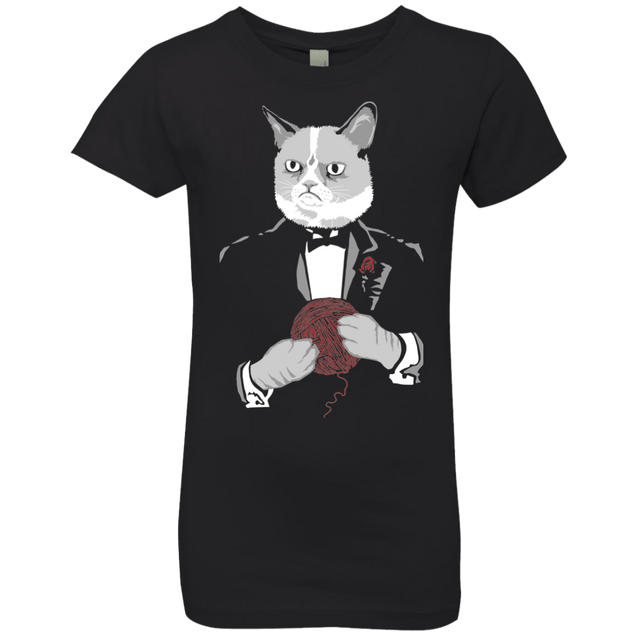 T-Shirts Black / YXS The Catfather Girls Premium T-Shirt