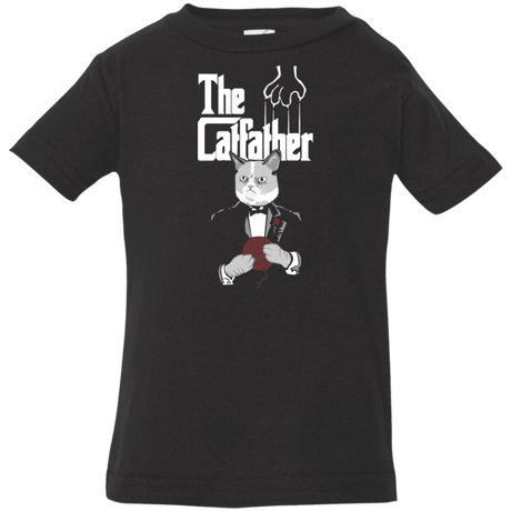 T-Shirts Black / 6 Months The Catfather Infant Premium T-Shirt