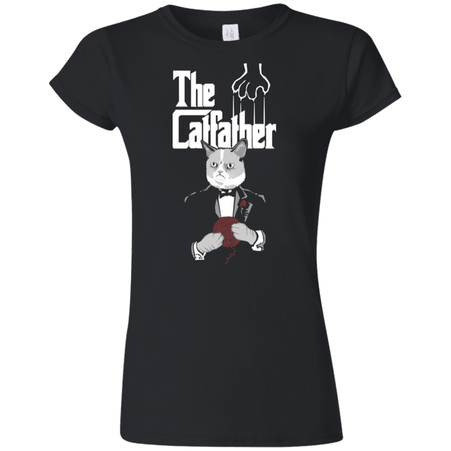T-Shirts Black / S The Catfather Junior Slimmer-Fit T-Shirt