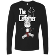 T-Shirts Black / S The Catfather Men's Premium Long Sleeve