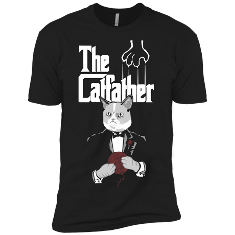 T-Shirts Black / X-Small The Catfather Men's Premium T-Shirt