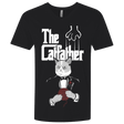 T-Shirts Black / X-Small The Catfather Men's Premium V-Neck