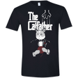 T-Shirts Black / X-Small The Catfather Men's Semi-Fitted Softstyle