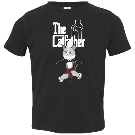 T-Shirts Black / 2T The Catfather Toddler Premium T-Shirt