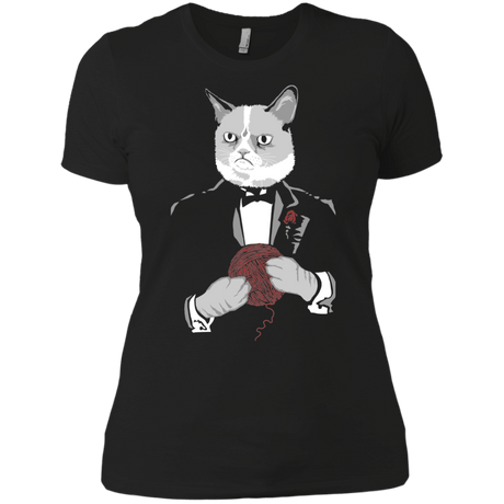 T-Shirts Black / X-Small The Catfather Women's Premium T-Shirt