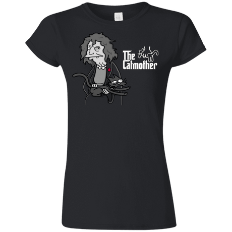 T-Shirts Black / S The Catmother Junior Slimmer-Fit T-Shirt