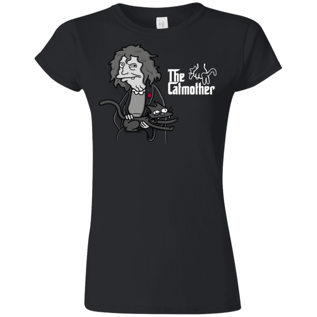 T-Shirts Black / S The Catmother Junior Slimmer-Fit T-Shirt