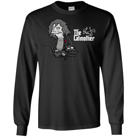 T-Shirts Black / S The Catmother Men's Long Sleeve T-Shirt