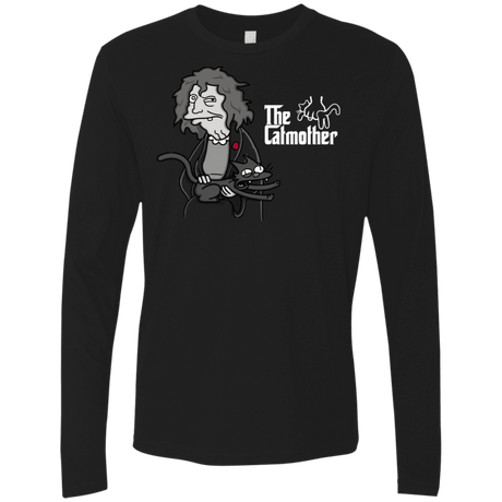 T-Shirts Black / S The Catmother Men's Premium Long Sleeve