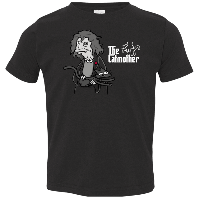 T-Shirts Black / 2T The Catmother Toddler Premium T-Shirt