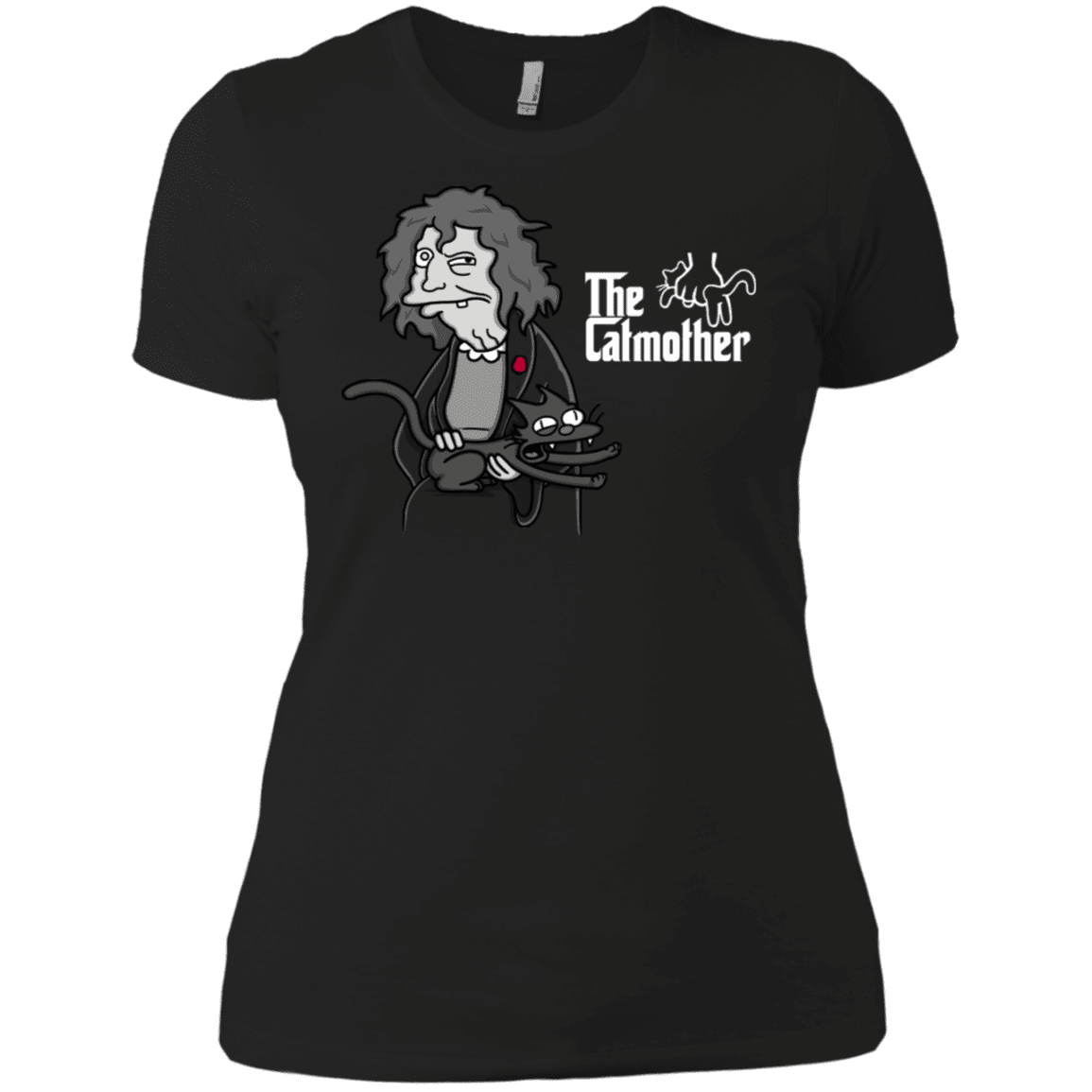 T-Shirts Black / X-Small The Catmother Women's Premium T-Shirt