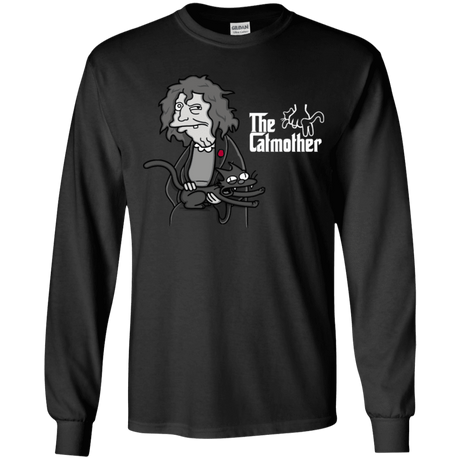 T-Shirts Black / YS The Catmother Youth Long Sleeve T-Shirt